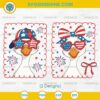 4th of July Silly Goose SVG, Boy Girl Patriotic Goose SVG, America Silly Goose SVG