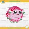 Pink Axolotl SVG, Funny Axolotl Cute SVG