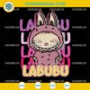 Pink Labubu SVG, Labubu SVG