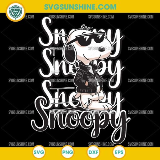 Snoopy Stay Cool SVG PNG, Snoopy SVG