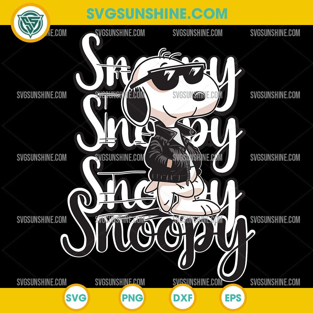 Snoopy Stay Cool SVG PNG, Snoopy SVG Snoopy Stay Cool SVG PNG, Snoopy SVG
