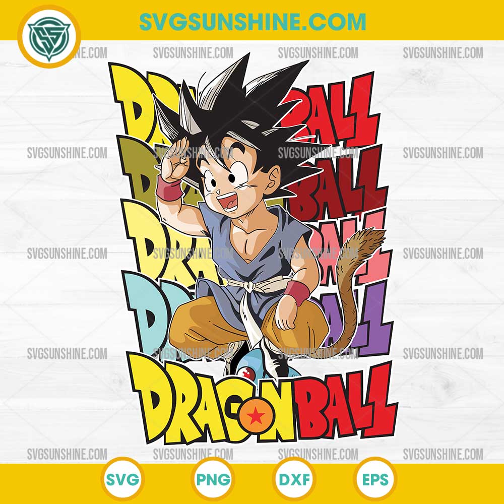 Son Goku Dragon Ball SVG, Goku Dragon Ball SVG Son Goku Dragon Ball SVG, Goku Dragon Ball SVG