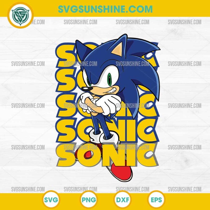 Sonic the Hedgehog SVG, Sonic SVG