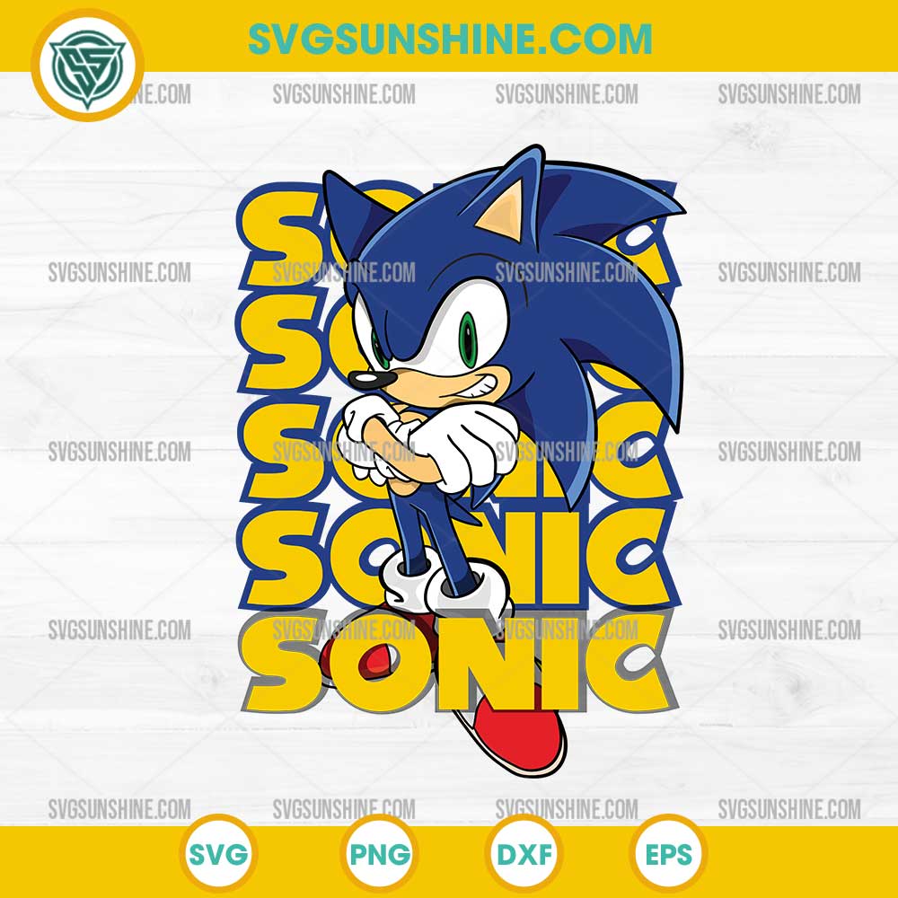 Sonic the Hedgehog SVG, Sonic SVG Sonic the Hedgehog SVG, Sonic SVG