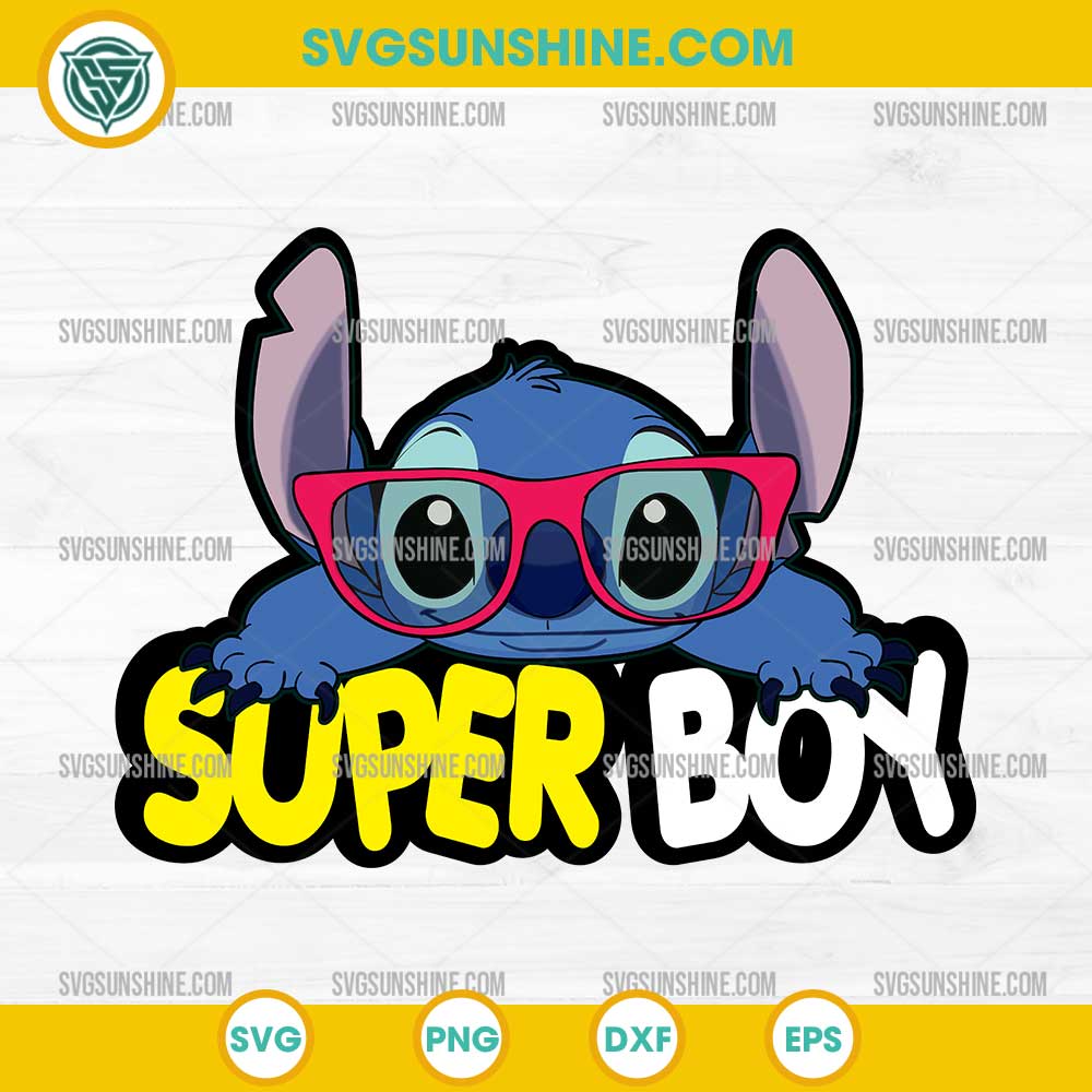 Stitch Super Boy SVG, Stitch SVG Stitch Super Boy SVG, Stitch SVG