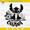 Stitch Svg, Stitch Floral Svg, Stitch Ohana Svg