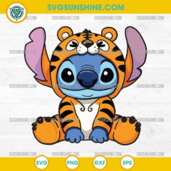 Stitch Tiger SVG, Lilo And Stitch SVG