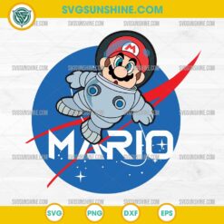 Super Mario Bros NASA SVG, Super Mario SVG