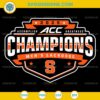 Syracuse Orange men's lacrosse 2025 ACC Champions SVG, Syracuse Orange men's lacrosse SVG