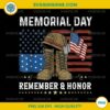 USA Flag Memorial Day PNG, Remember Honor PNG, Patriot PNG