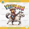 Yeehaw Capy PNG, Capybara Cowboy Western PNG