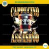 Cappuccino Assassino Coffee PNG, Italian Brainrot Meme PNG