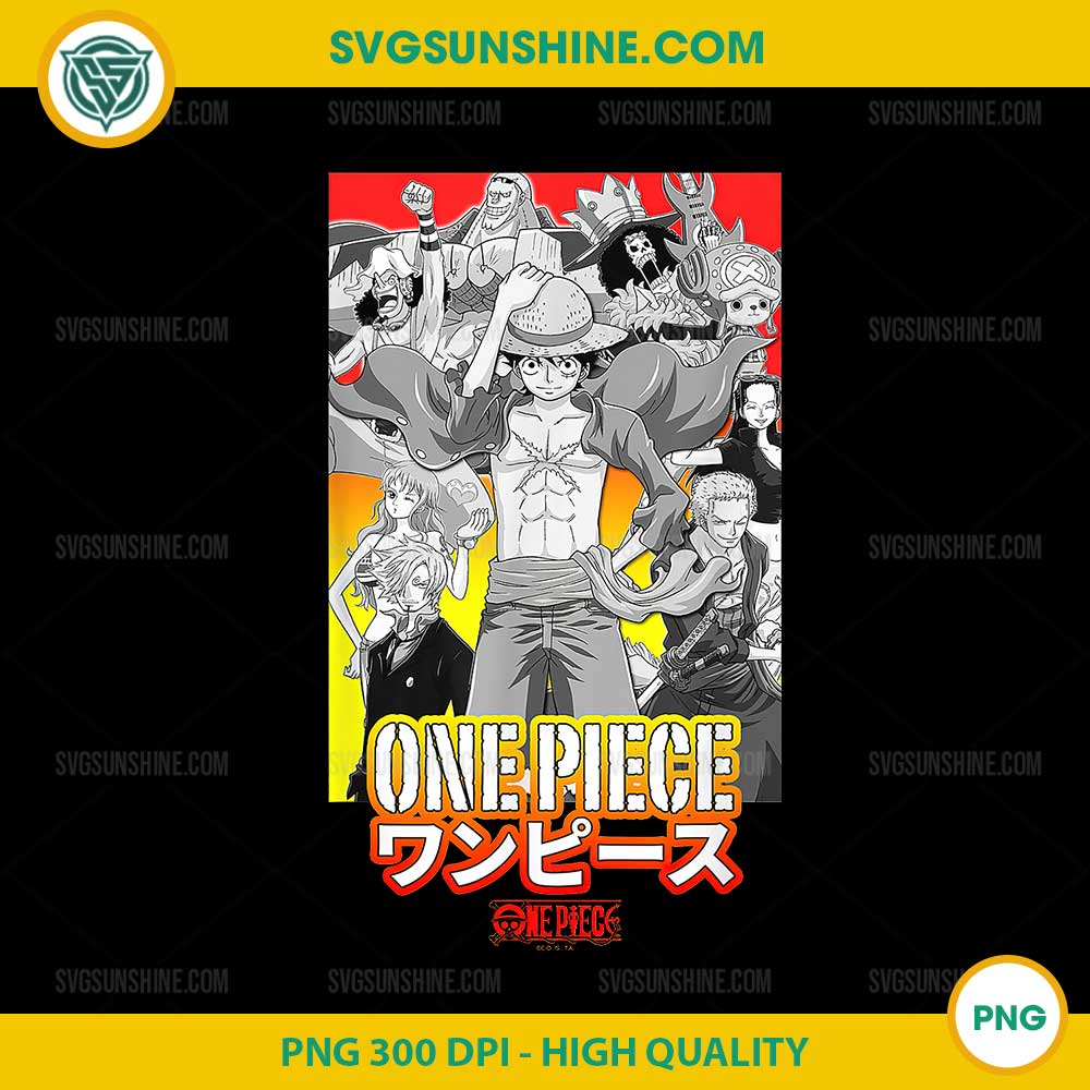 Anime Character Collage PNG, One Piece Anime PNG Anime Character Collage PNG, One Piece Anime PNG