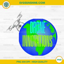 Drone Innovations PNG Sublimation File