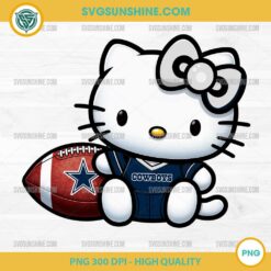 Hello Kitty Dallas Cowboys NFL PNG