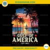Gulf Of US America Est 2025 PNG, Retro Vintage Beach PNG