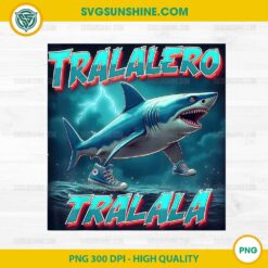 Tralalero Tralala Shark PNG, Italian Brainrot Meme PNG