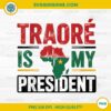 Traore is my president Burkina Faso PNG, Ibrahim Traoré PNG
