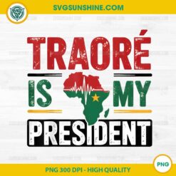 Traore is my president Burkina Faso PNG, Ibrahim Traoré PNG