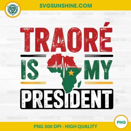 Traore is my president Burkina Faso PNG, Ibrahim Traoré PNG