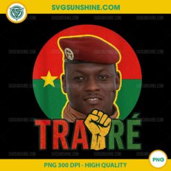 Burkina Faso Bravo Captain PNG, Ibrahim Traoré Thomas Sankara PNG
