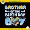Bluey Brother Of The Birthday Boy PNG, Funny Blue Dog Family PNG