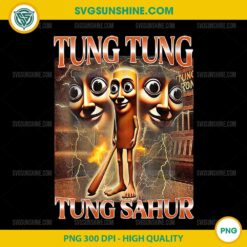 Funny Tung Tung Tung Sahur PNG, Funny Meme PNG