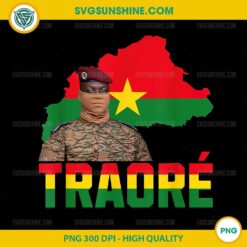 Burkina Faso Flag PNG, Map Ibrahim Traoré African President PNG