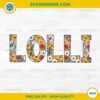 Lolli Floral Wildflower PNG, Cute Flowers Mother's Day PNG