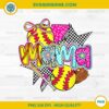 Softball Mama Mom Softball PNG, Game Day Vibes Mother's Day PNG