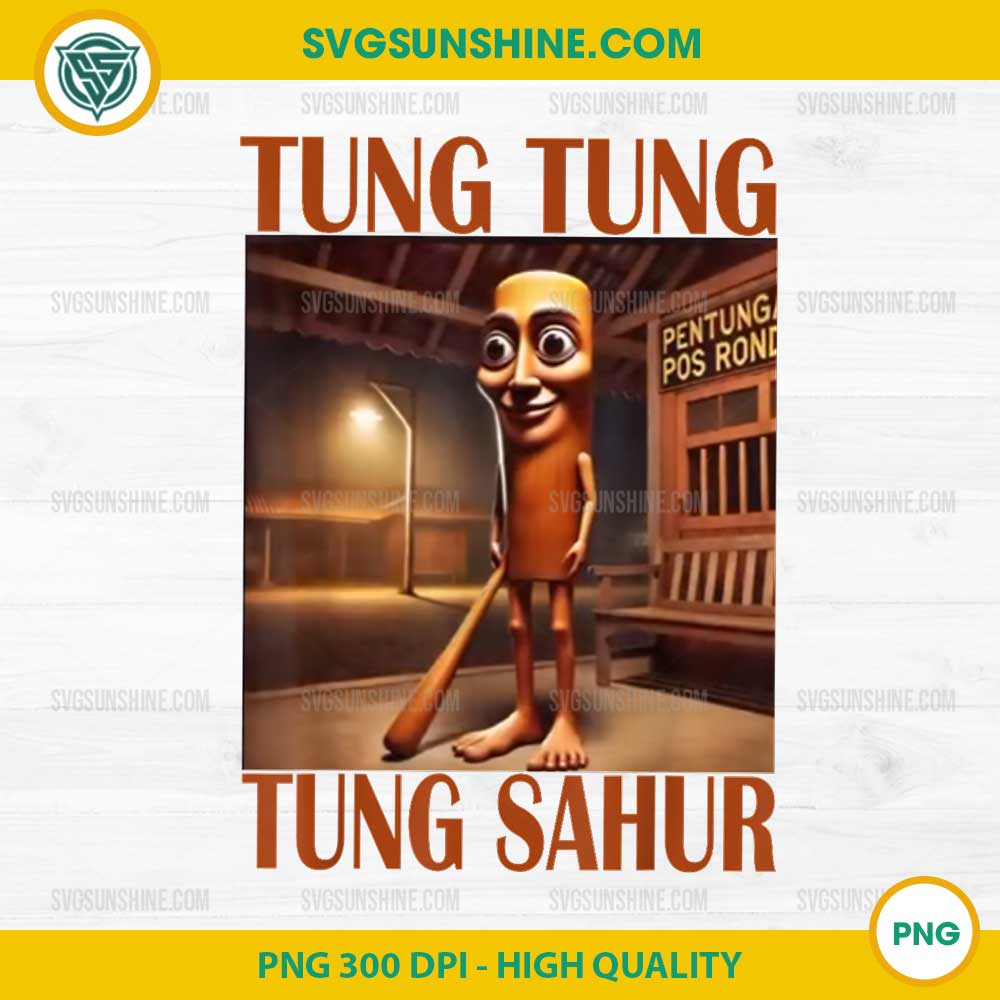 Tung Tung Tung Sahur Meme PNG, Funny Brainrot PNG Tung Tung Tung Sahur Meme PNG, Funny Brainrot PNG