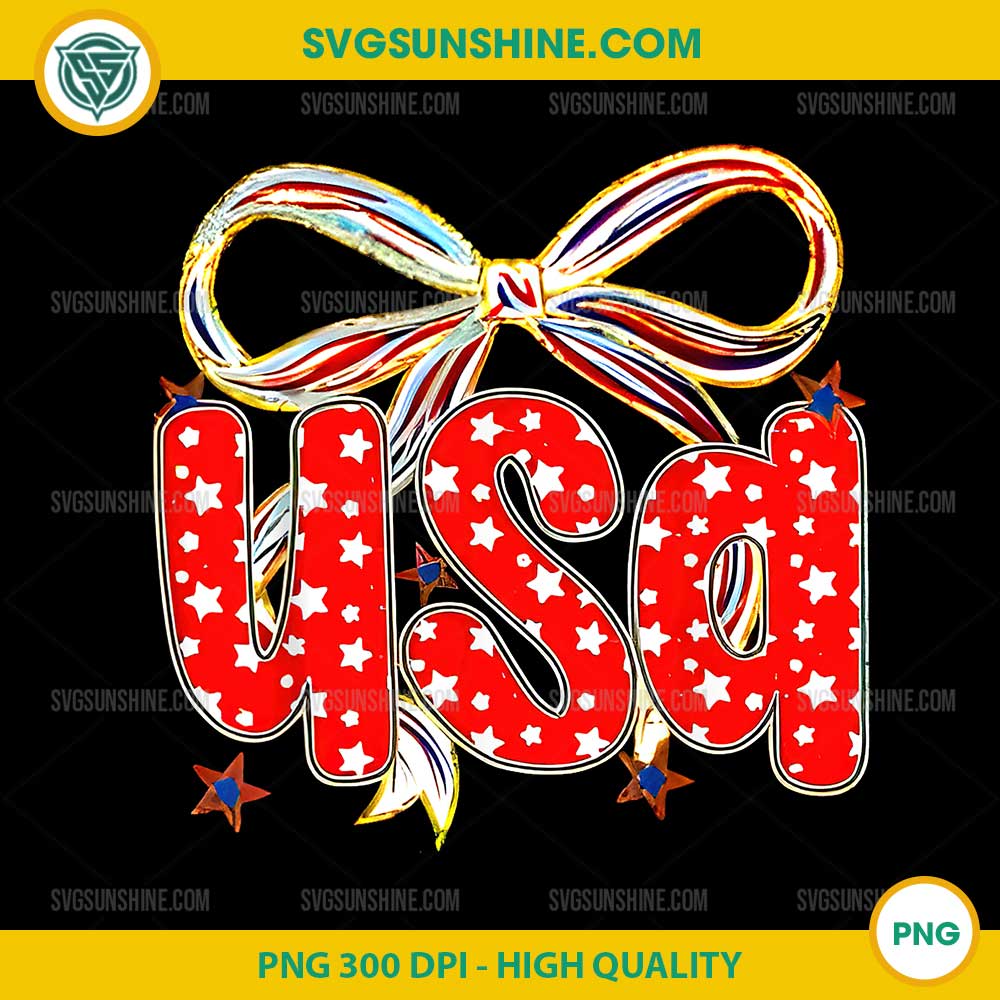 USA Coquette Bow Patriotic PNG, 4th Of July American Flag PNG USA Coquette Bow Patriotic PNG, 4th Of July American Flag PNG