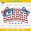American Gigi Coquette SVG