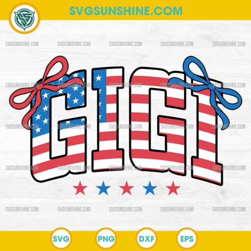 American Gigi Coquette SVG