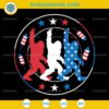 Bigfoot Fireworks 4th of July SVG