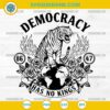 Democracy Has No Kings SVG, Political Tiger SVG