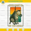 Ed The Zebra Captured SVG, Never Forget Ed the Zebra SVG