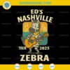 Ed the Zebra Ed's Nashville Tour 2025 SVG