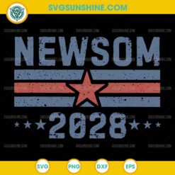 Gavin Newsom 2028 SVG