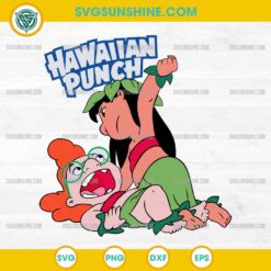 Hawaiian Punch Lilo And Stitch Meme SVG, Hawaiian Punch SVG, Lilo And Stich SVG