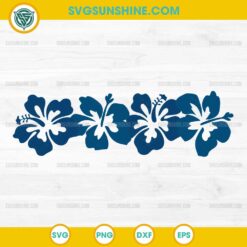 Lilo Hawaiian Flower SVG, Lilo and Stitch SVG, Hibiscus Flower SVG