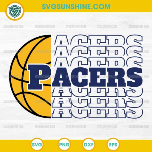 Indiana Pacers Basketball SVG, Pacers Team Lover SVG