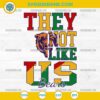 Juneteenth They Not Like Us Chicago Bears NFL SVG PNG File