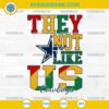 Juneteenth They Not Like Us Dallas Cowboys NFL SVG PNG File