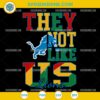 Juneteenth They Not Like Us Detroit Lions NFL SVG PNG File