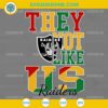 Juneteenth They Not Like Us Las Vegas Raiders NFL SVG PNG File