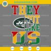 Juneteenth They Not Like Us New York Jets NFL SVG PNG File