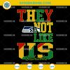 Juneteenth They Not Like Us Seattle Seahawks NFL SVG PNG File