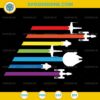LGBTQ Star Wars SVG, LGBTQ Pride Disneyland Trip SVG, Star Wars Pride Month SVG