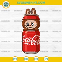 Labubu Coca Cola SVG, Labubu SVG, Kawaii Coca Cola SVG